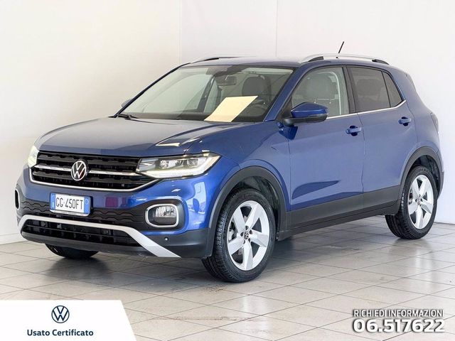 Volkswagen VOLKSWAGEN T-cross 1.0 tsi advanced 110cv del 20