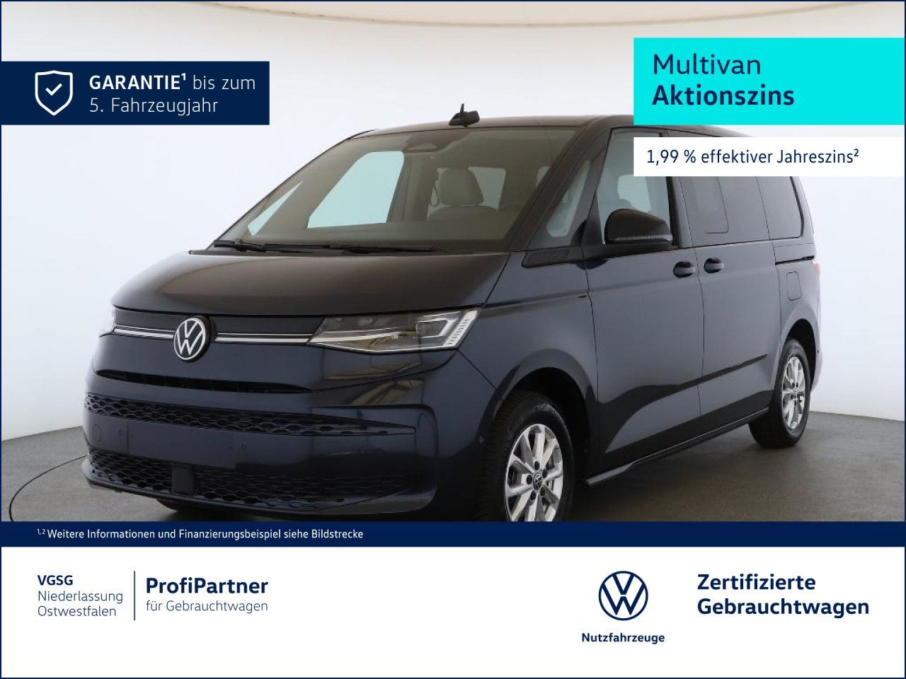 Volkswagen Multivan Life AHK Rear View Panorama IQ.LIGHT