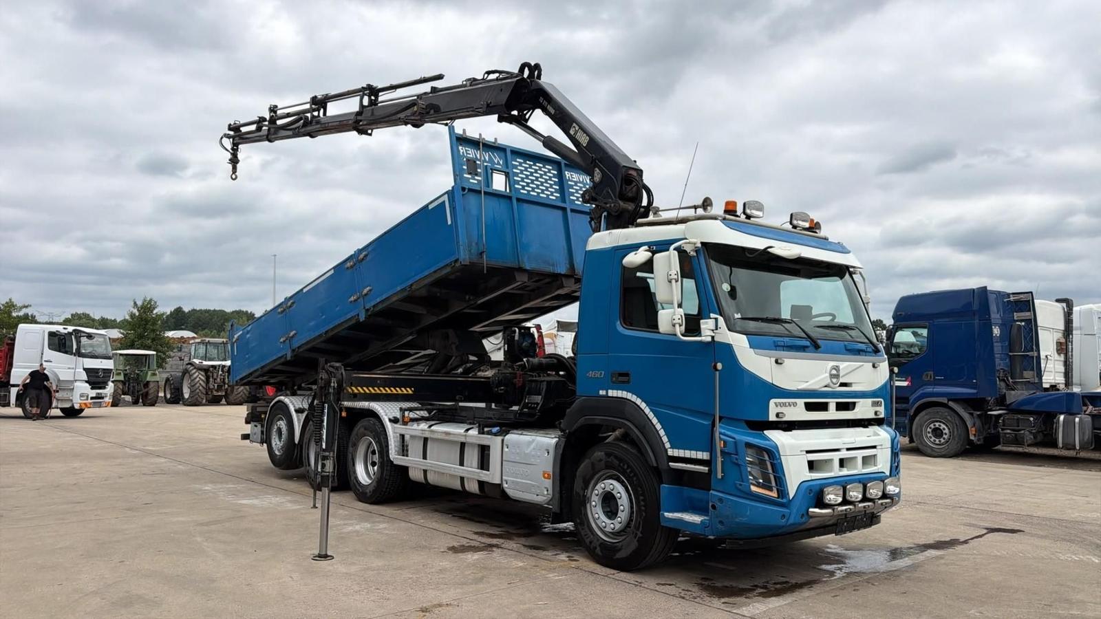 Volvo FMX 460 (BE TRUCK / EURO 6 / 8X4 / TRIDEM / WB 4