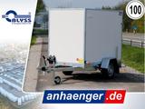 Blyss Kofferanhänger 204x115x150 cm, 750 kg, gebremst - Motorradanhänger Gebremst