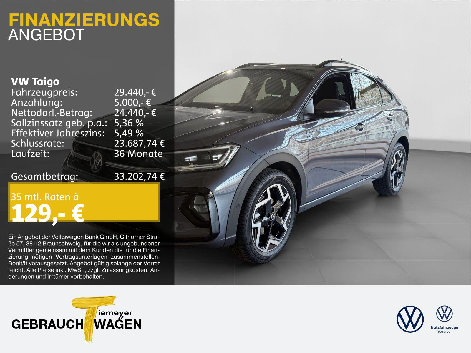 Volkswagen Taigo 1.5 TSI DSG R-LINE IQ.LIGHT REAR VIEW NAVI