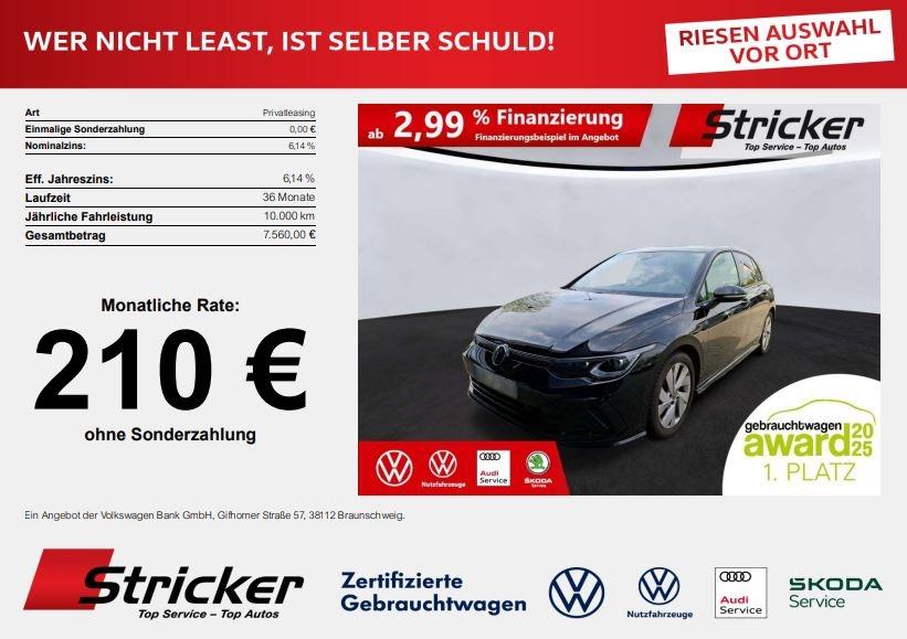 Volkswagen Golf RLine Black Style 15eTSI DSG 210ohne An 2024