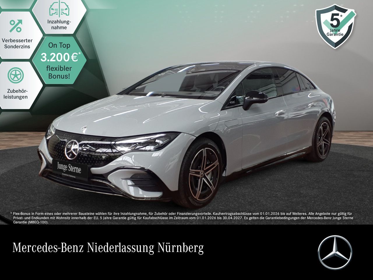MERCEDES-BENZ EQE 500 4M AMG/Night/Airm/HuD/DigiLig/Burm/Pano