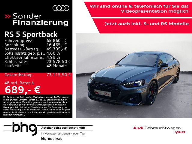 Audi RS 5 Sportback tiptronic competition PanoDach HU foto 2