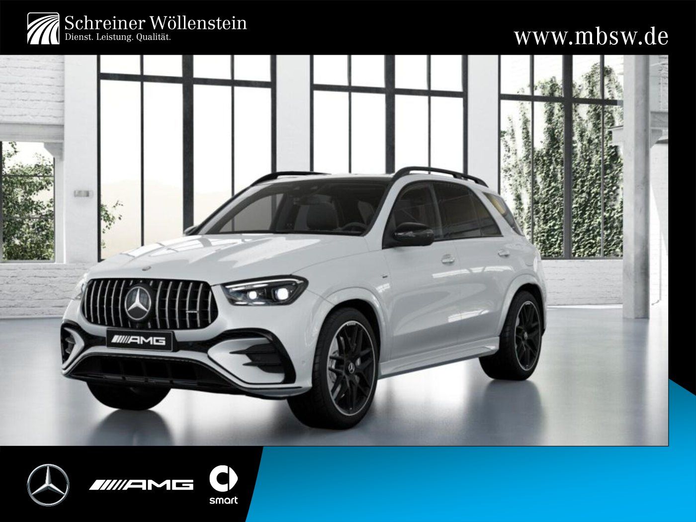 MERCEDES-BENZ GLE 53 AMG HY 4M+ Night*AHK*HUD*PanoSD*Burmester