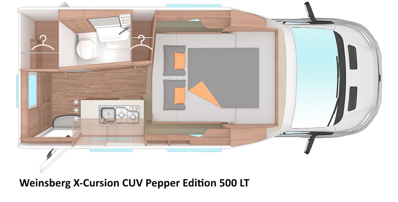 Fahrzeugabbildung Weinsberg X-Cursion CUV EDITION PEPPER 500 LT 3,5t easyMov