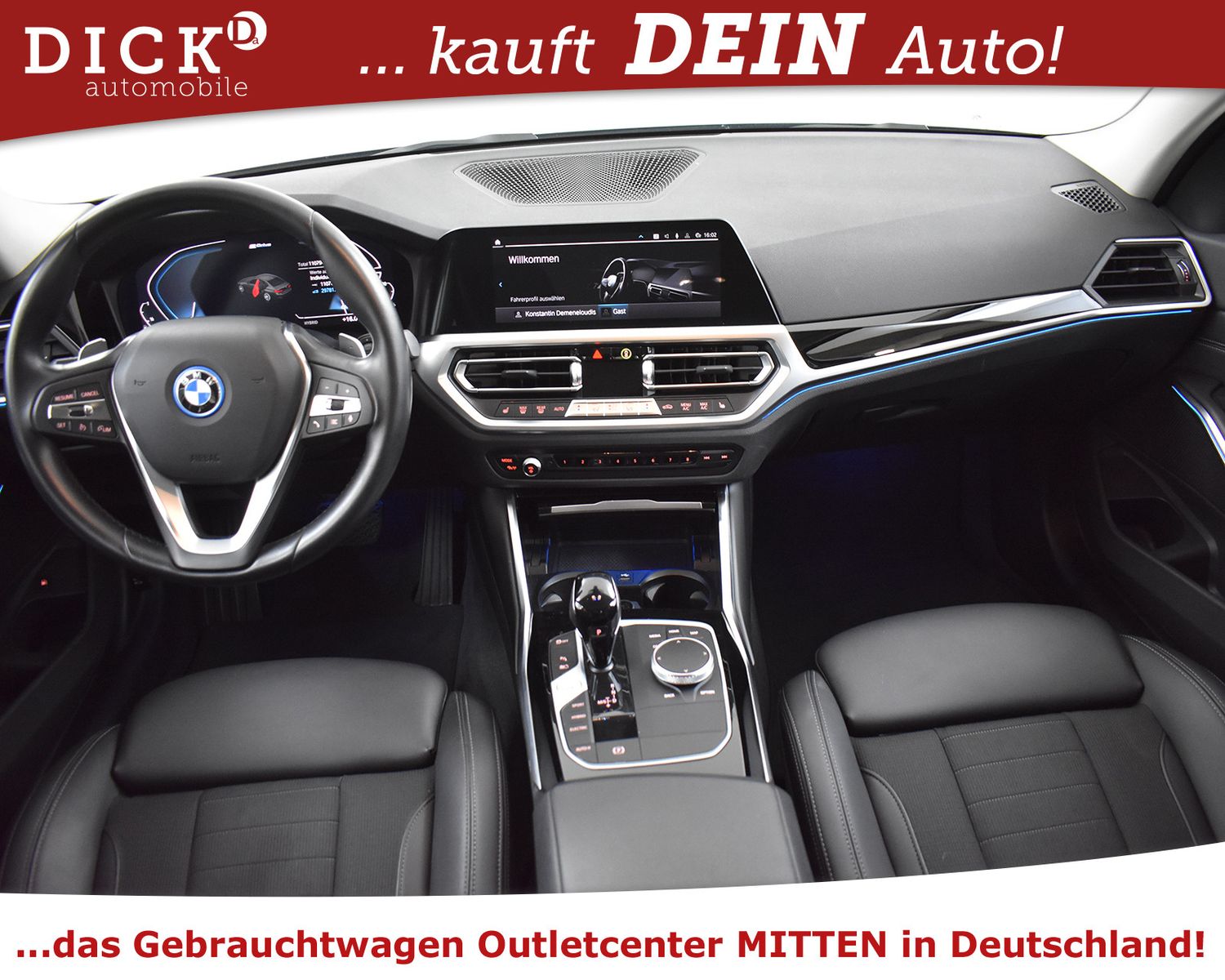BMW 320e Aut Sport Line PROF+VIRTUAL+LED+DAB+LEDER+M - Image 8
