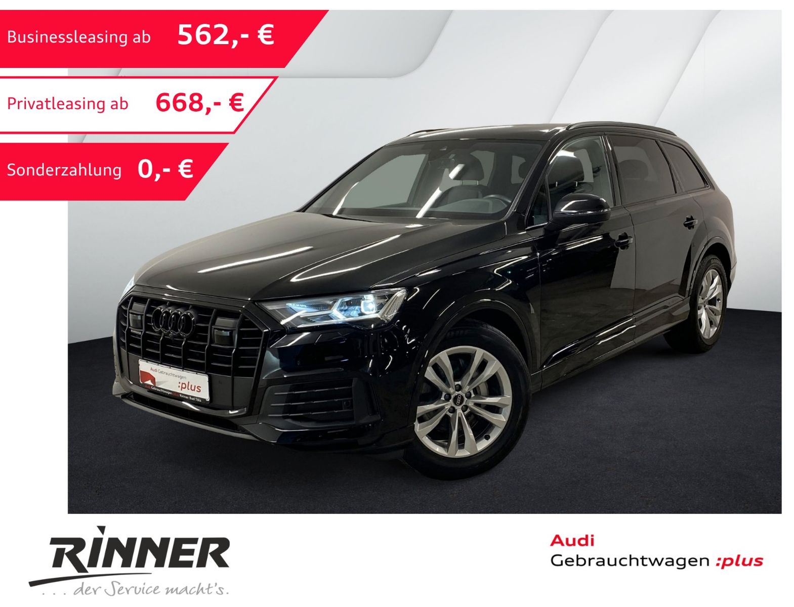 Audi Q7 50 TDI quattro LED+Standhz+Opt.schwarz+Luftfe