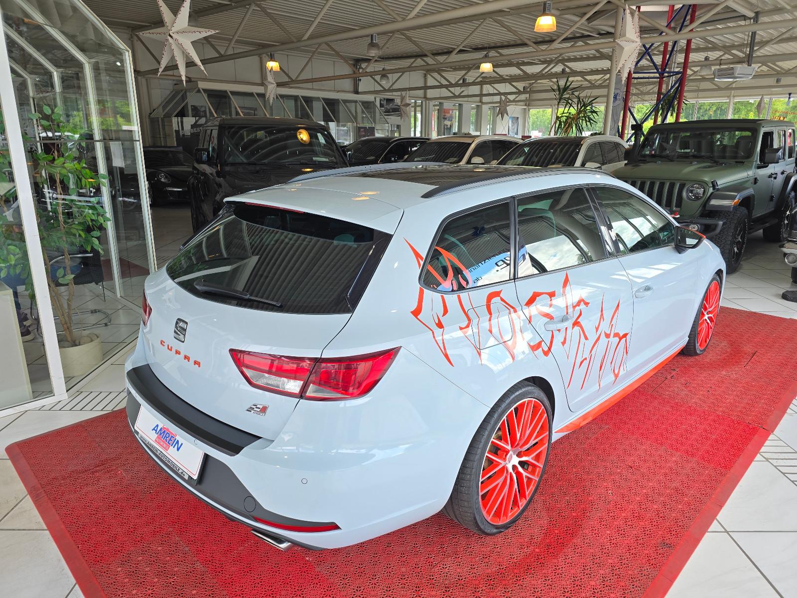 SEAT LEON ST CUPRA 280 ch BVM - SUSPENSIONS ADAPTATIVES DCC - FREINS BREMBO - TOIT OUVRANT PANORAMIQUE
