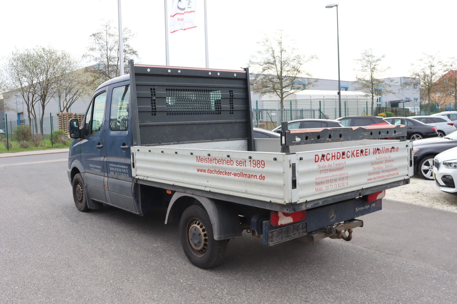 Fahrzeugabbildung Mercedes-Benz Sprinter 215 CDI 3.0t Pritsche * 1. Hand DoKa