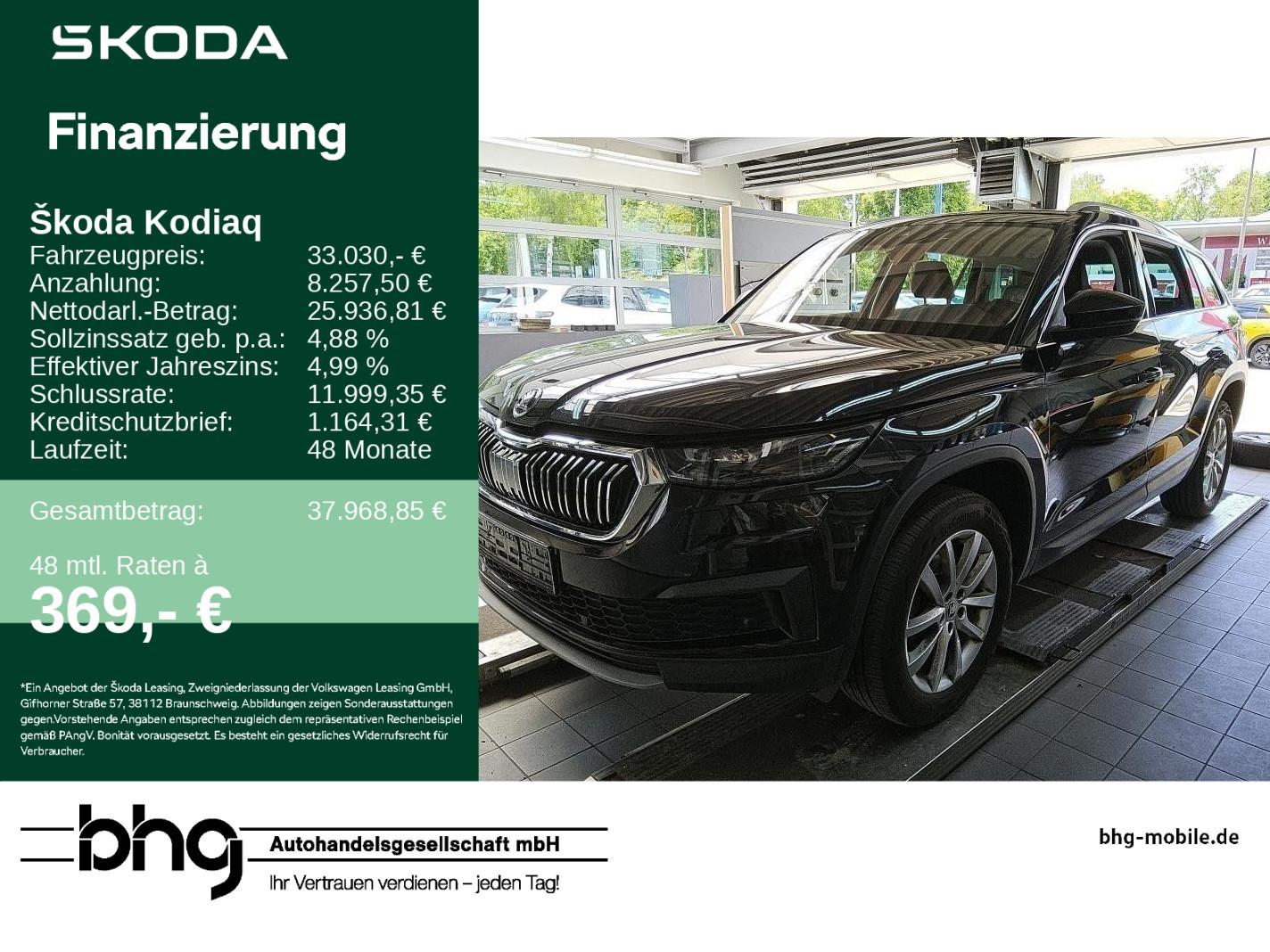 Skoda KODIAQ Style 2.0l TDI 4x4 110 kw DSG