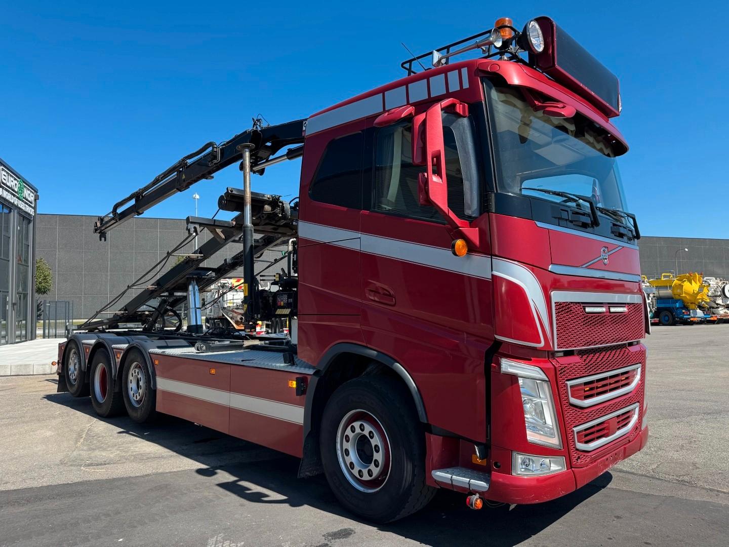 Volvo FH460 8x2*6 Sawo Tipper / Hiab X-DUO 102 E-2