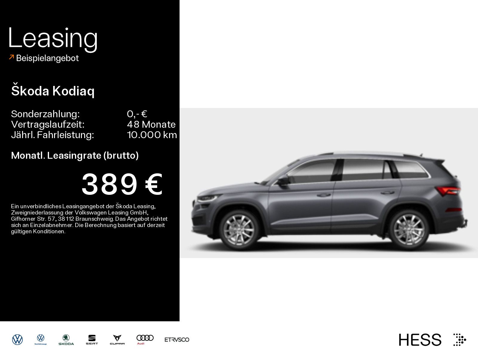 Skoda Kodiaq 2.0 TDI 4x4 DSG STYLE*MATRIX*AHK*VIRTUAL*