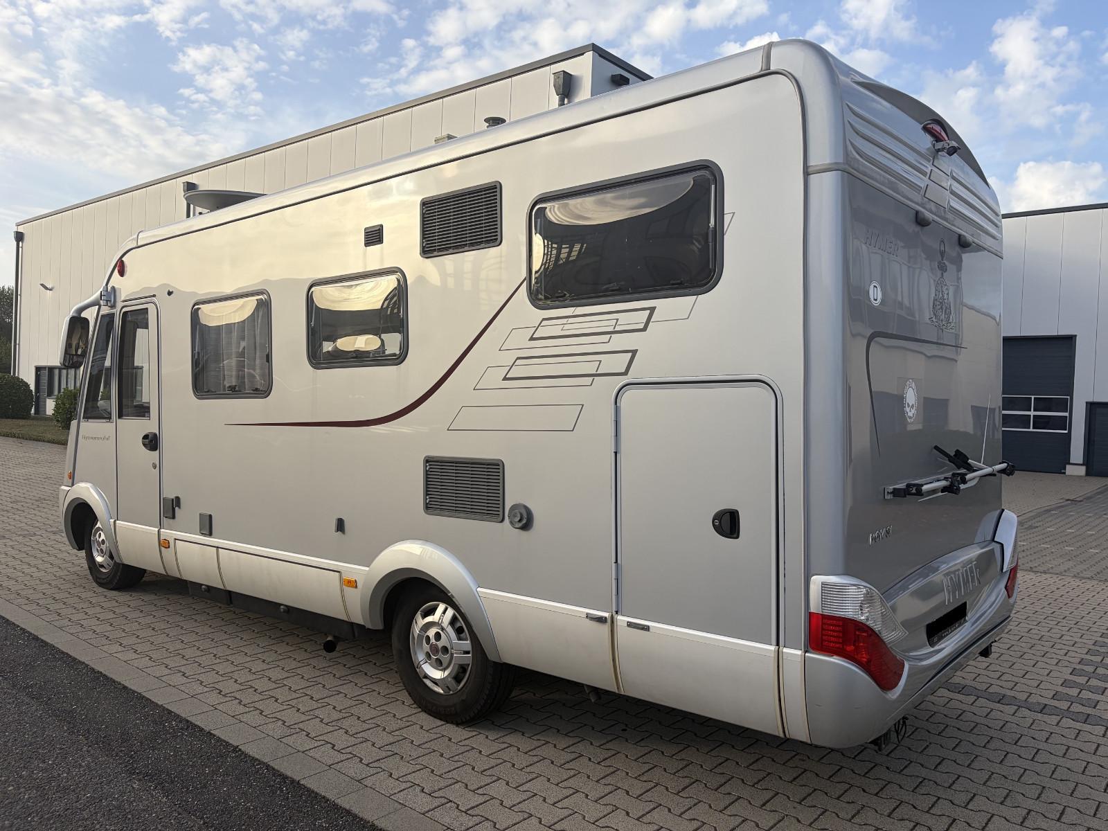 HYMER / ERIBA / HYMERCAR B614 SL Standklima ausf. Fahrradträger ZR-neu!
