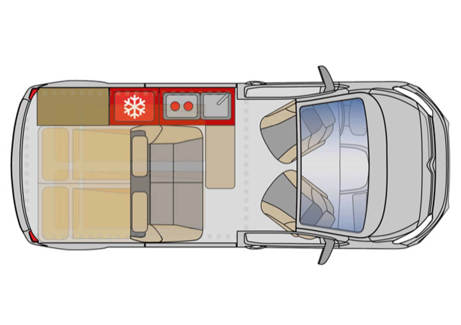 Fahrzeugabbildung Pössl Campster Citroen 145 PS *Wohnraum-Standheizung*