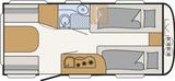 Dethleffs c-go 475 EL Safety-Paket, Stauklappe vo. li. - Dethleffs c go 475 EL