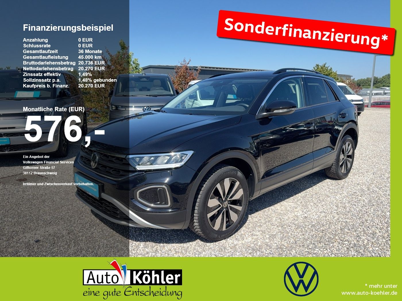 Volkswagen T-Roc Life TSI CarPlay/Kamera/ACC/LED/Shz/Alu