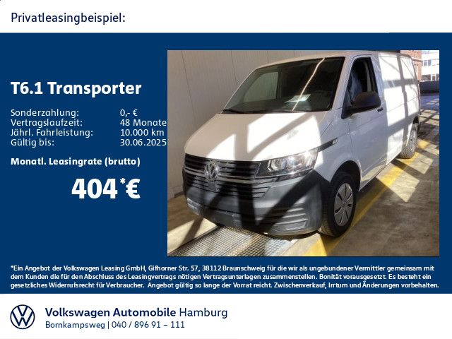 Volkswagen T6.1 Kasten 2.0 TDI ParkPilot Sitzheizung Klima