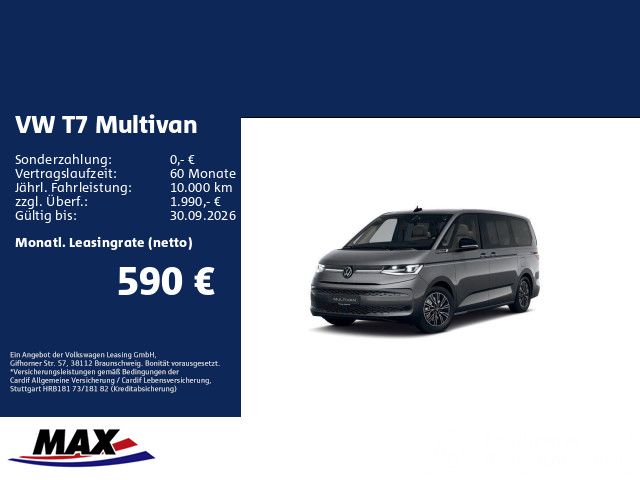 Volkswagen Multivan Style 1,5 l eHyb 4M*EUPE 100.346,-*Pano