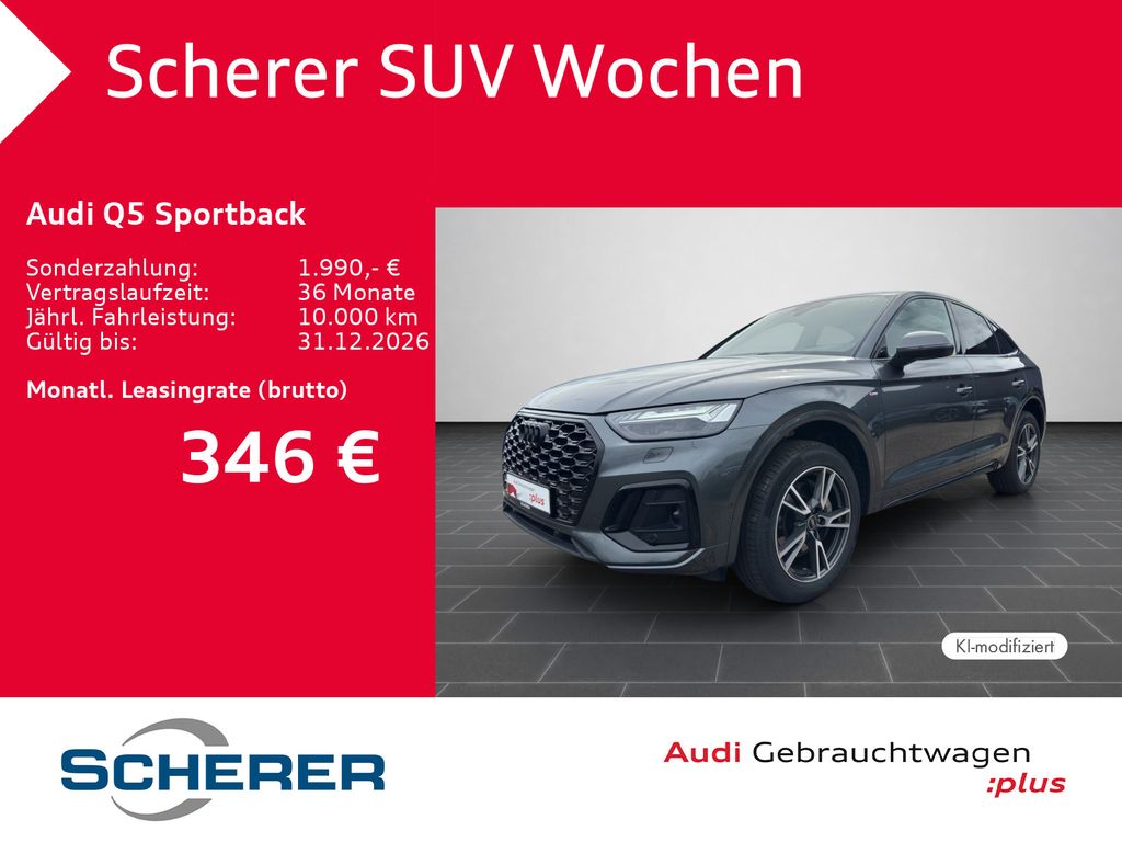 Audi Q5 Sportback 50 TDI S line quattro tiptronic AHK