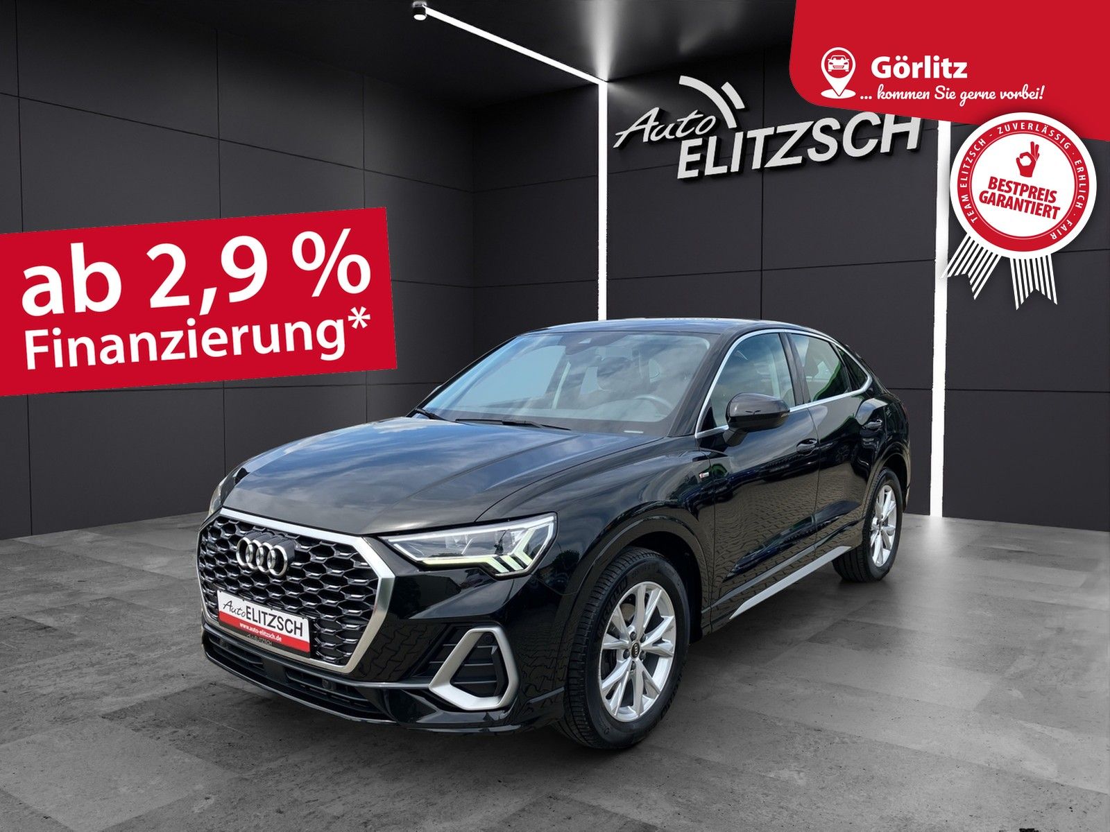 Fahrzeugabbildung Audi Q3 Sportback 35 TDI quattro S-line S-tronic LED