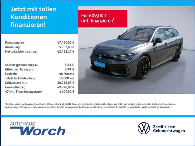 Passat R-Line 2.0 TDI 4MO STHZ+LEDER+AHK+PANO+