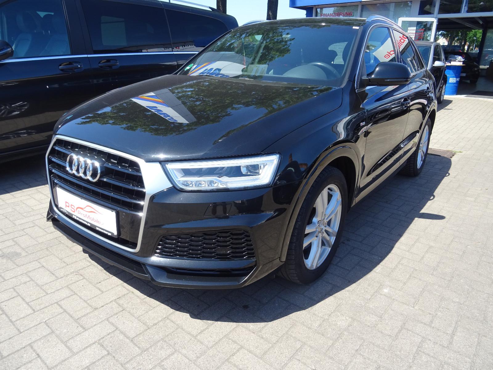 Audi Q3 S Line sport plus-Autom-Tempom-SHz-Navi-