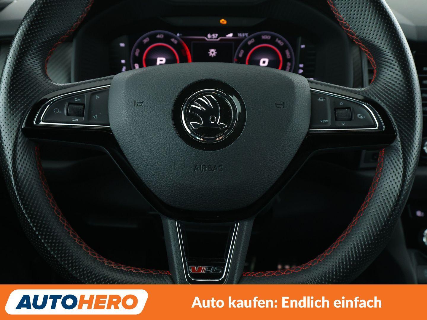 Skoda Kodiaq 2.0 BiTDI RS 4x4 Aut*NAVI*LED*TEMPO*PDC*