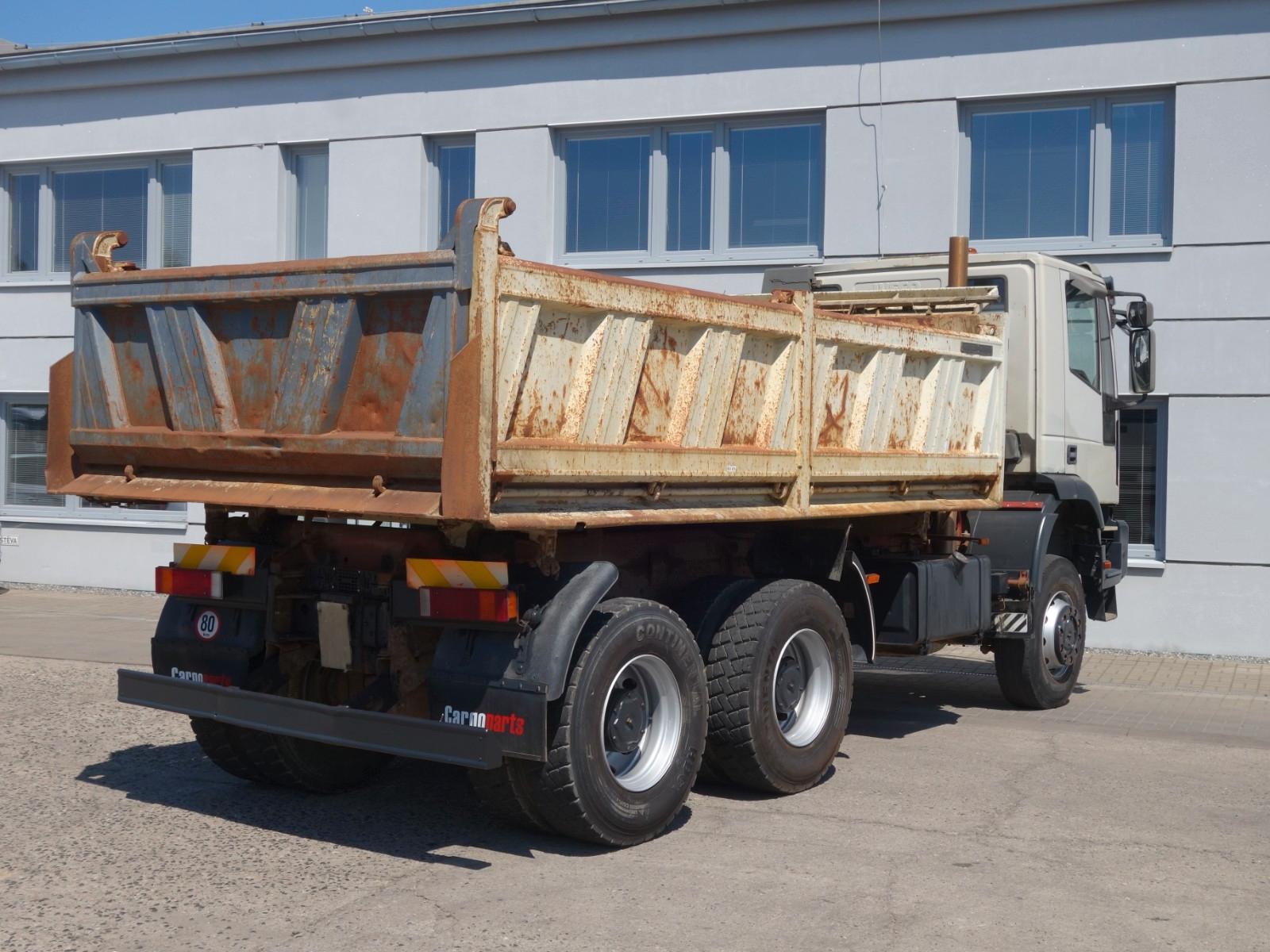 Iveco EURO TRAKKER, 6x6, Kipper Meiller