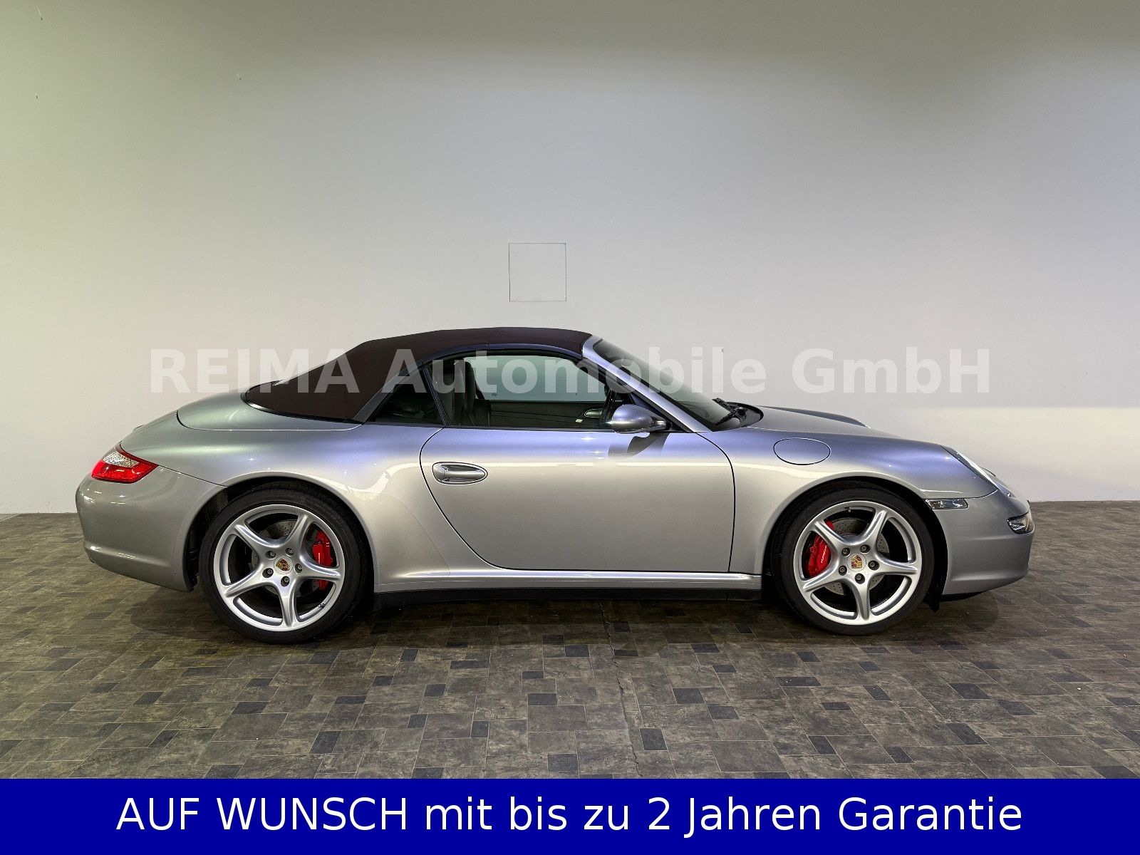 Fahrzeugabbildung Porsche 997 Carrera 4 S Cabrio, Deustche Auslieferung
