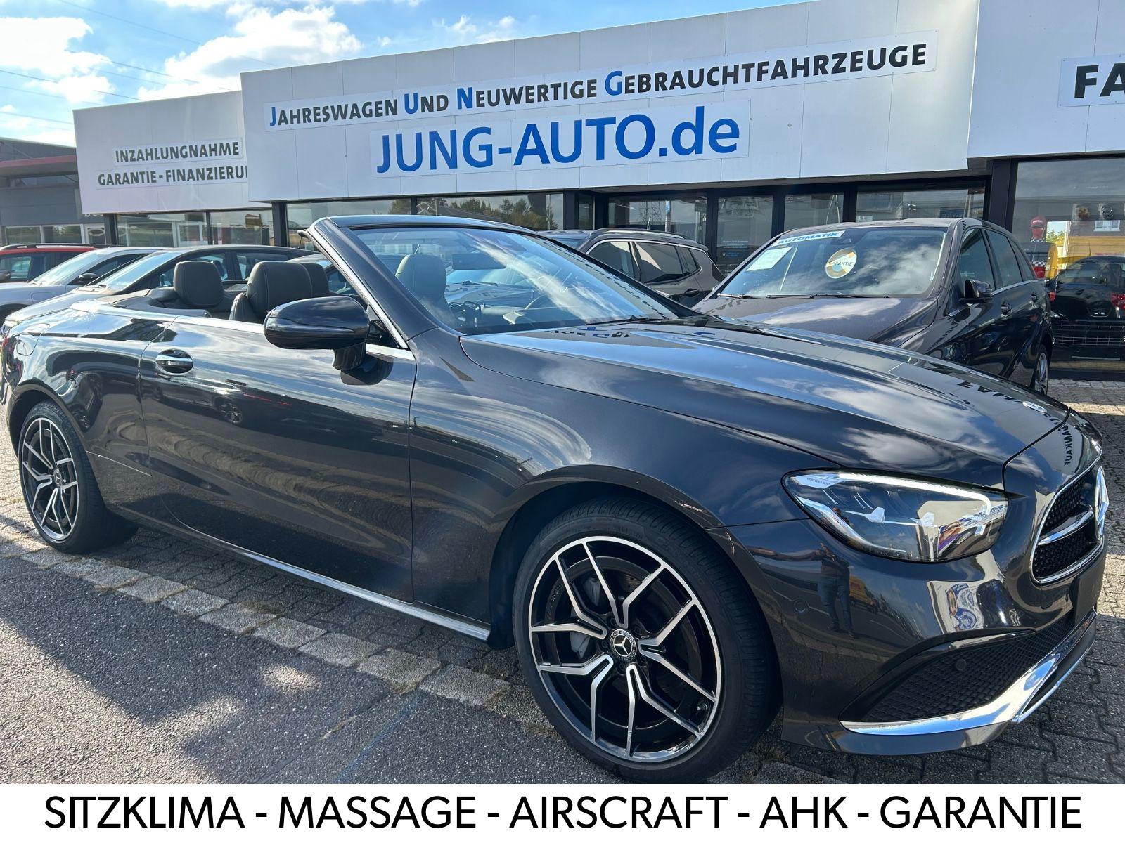Mercedes-Benz E 300 d 4Matic Cabrio 1.HD. DISTR.TWA AHK AIRCAP