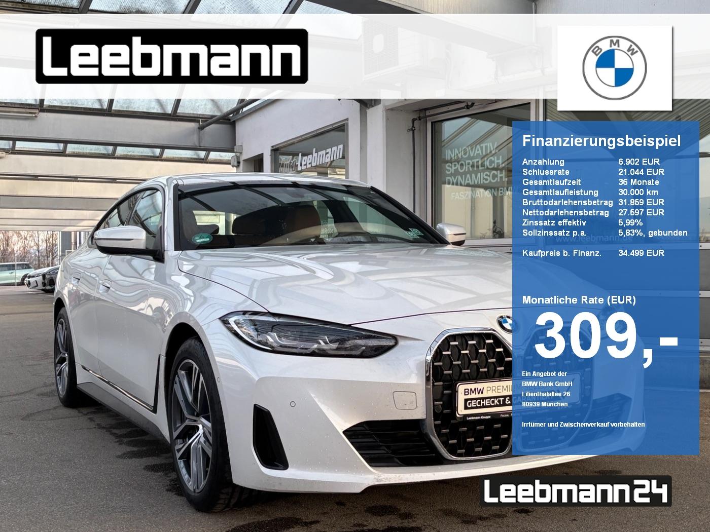 BMW 430i xDrive Gran Coupé DrivAssi 2 JAHRE GARANTIE