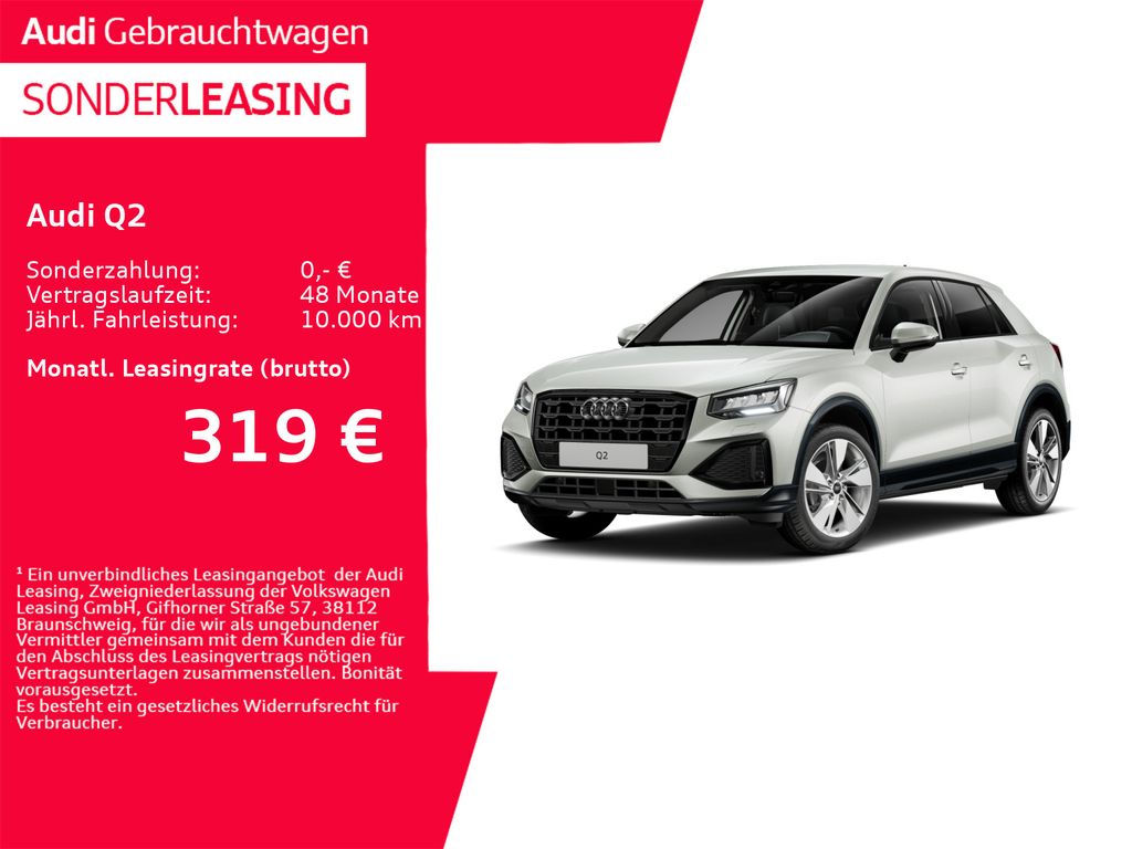 Q2 advanced 35 TFSI S tronic AHK*RFK*NAVI*GRA