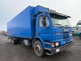 Scania P93 4x2 box truck manual, 9 m long box - Scania 93