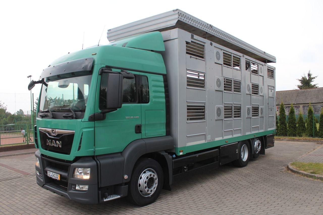 MAN TGS 26.440 3 STOCK HUBDACH STEHMANN