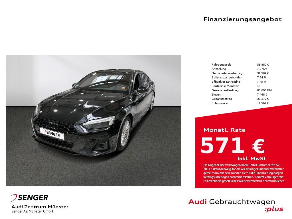 Audi A5 Sportback S line 40 TFSI S tronic Matrix Pano