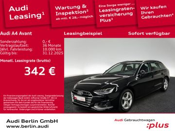 Audi Leasingangebot: Audi A4 Avant Advanced 35 TFSI S tr. LED NAVI RFK