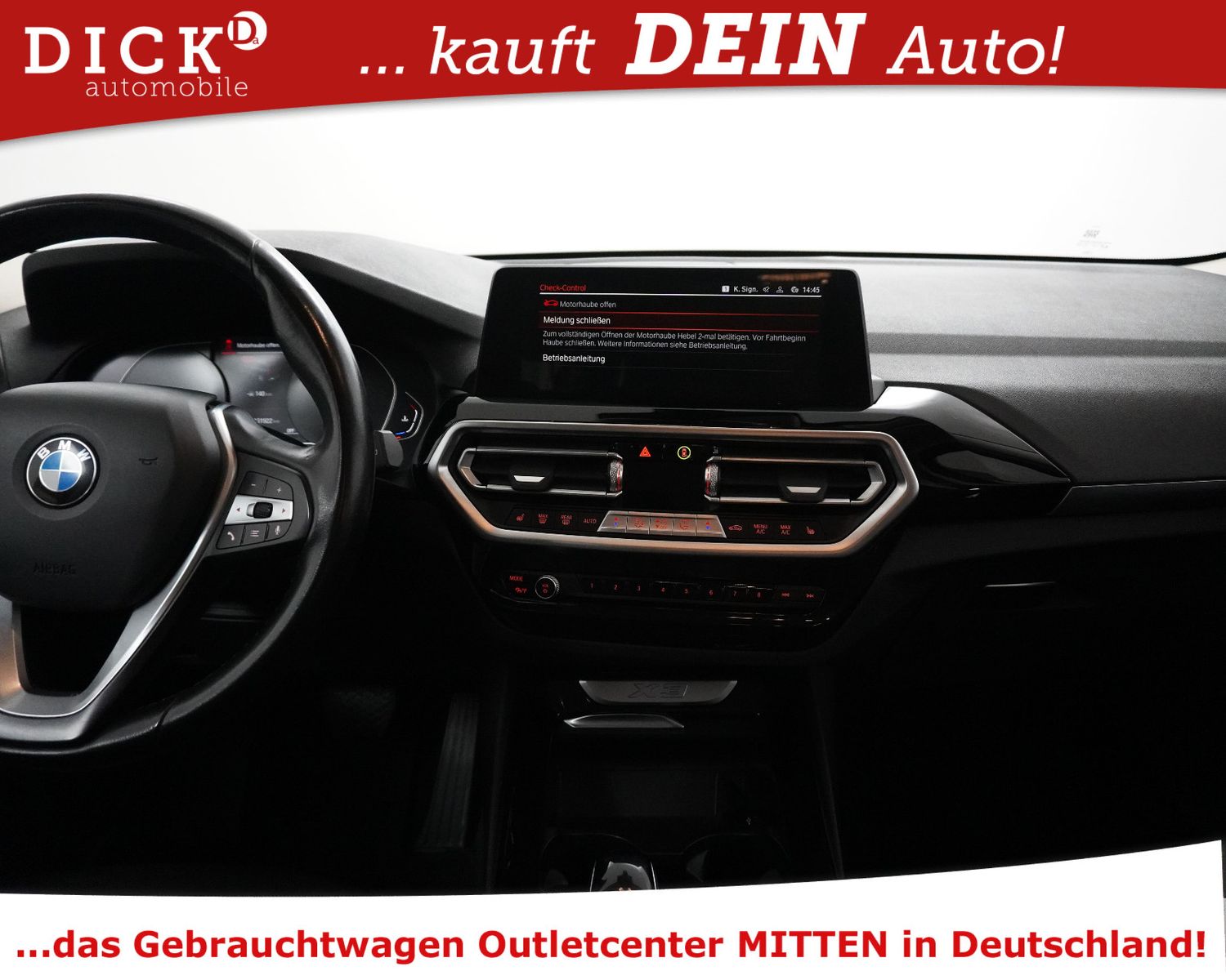 Fahrzeugabbildung BMW X3 xDr20d Aut Sport LEDER+SHZ+NAV LIVE+KAM+AHK+M