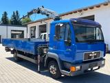 MAN 8.163 Pritsche mit Meiller Ladekran - MAN 8 163