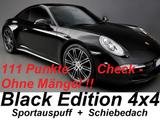 Porsche 991 Black Edition 4, Sitzbelüftung+Sportauspuff - Porsche 911 Urmodell mit Panoramadach