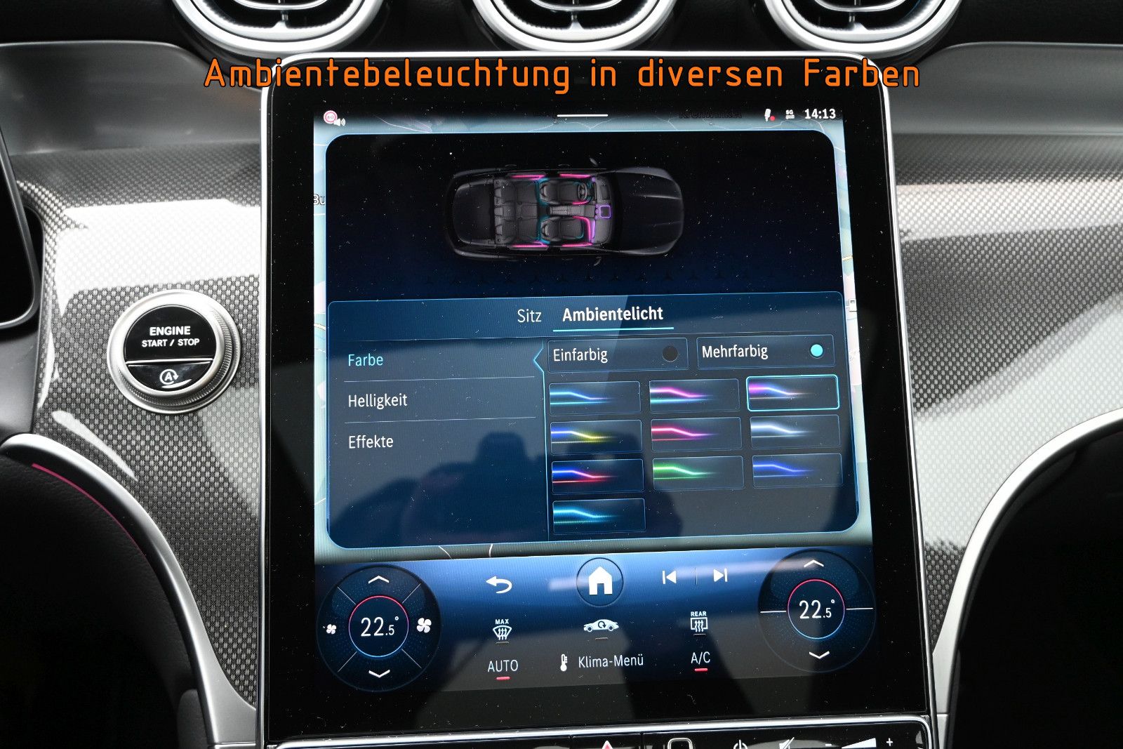 Fahrzeugabbildung Mercedes-Benz GLC 220 d 4M. °ACC°AHK°HUD°MEMO°PANO°STHZG°360°