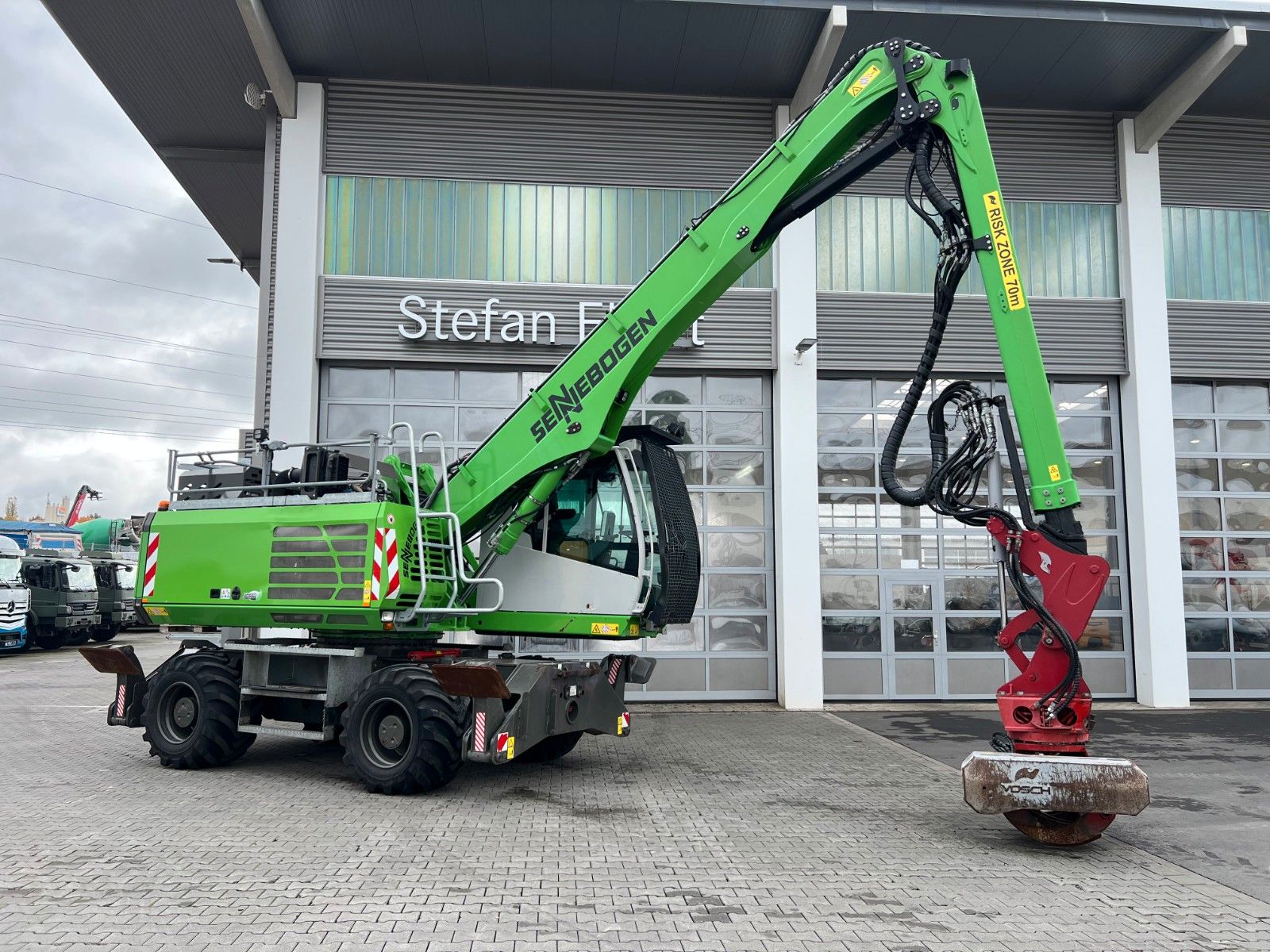 Fahrzeugabbildung Sennebogen 718 / inkl. Vosch Fällzange / nur 1.965h!