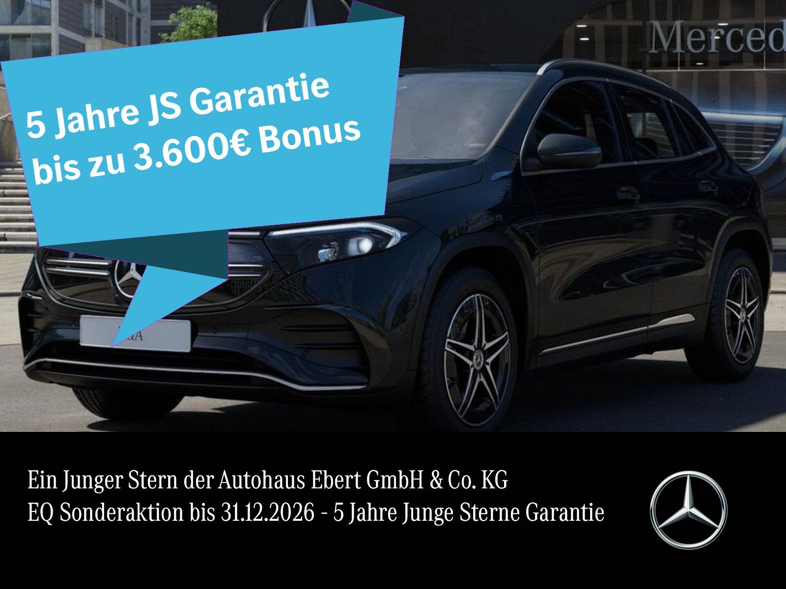 Mercedes-Benz EQA300 4M AMG Advan Memo MBUX-Innovation HUD LED