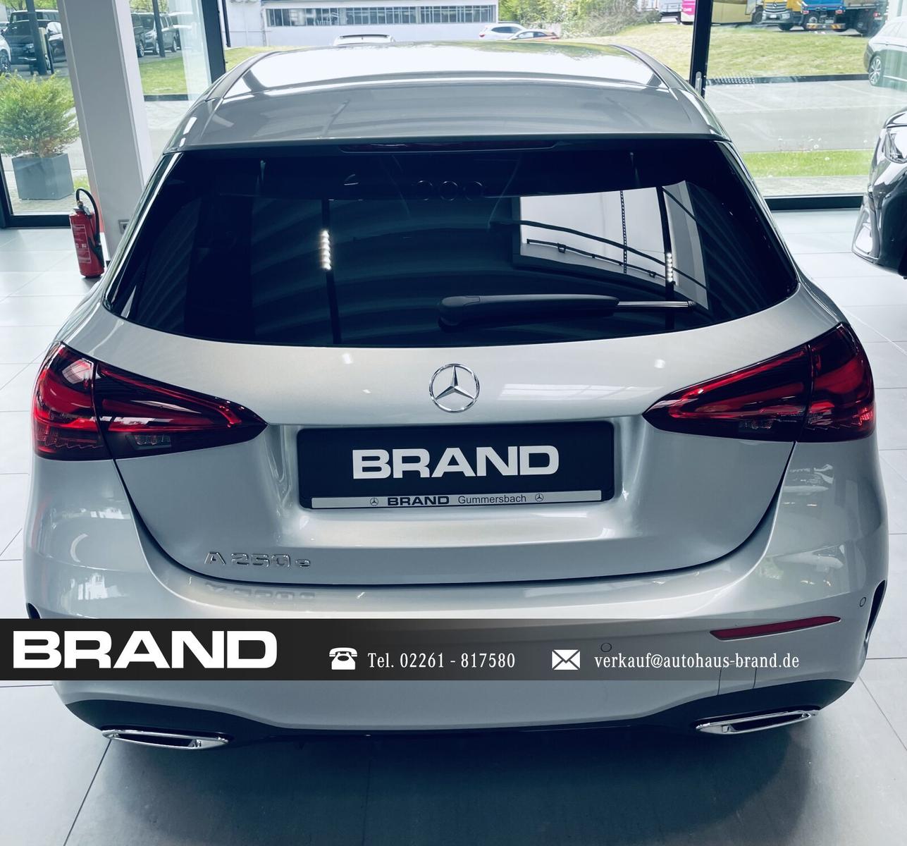 Mercedes-Benz A 250 e Kompaktlimousine mit EQ Hybrid Technolog