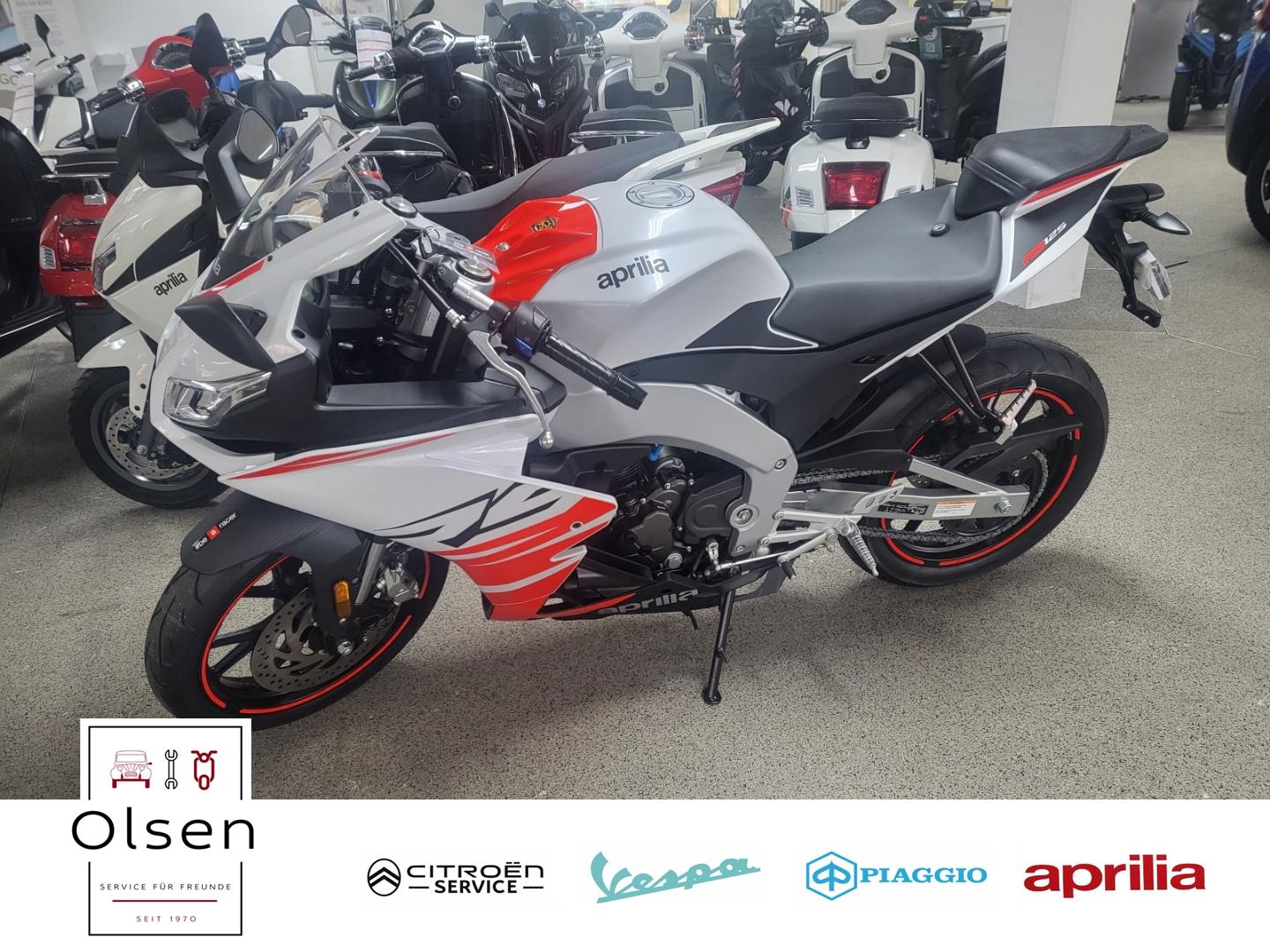 Aprilia RS 125 E5+ Kingsnake White