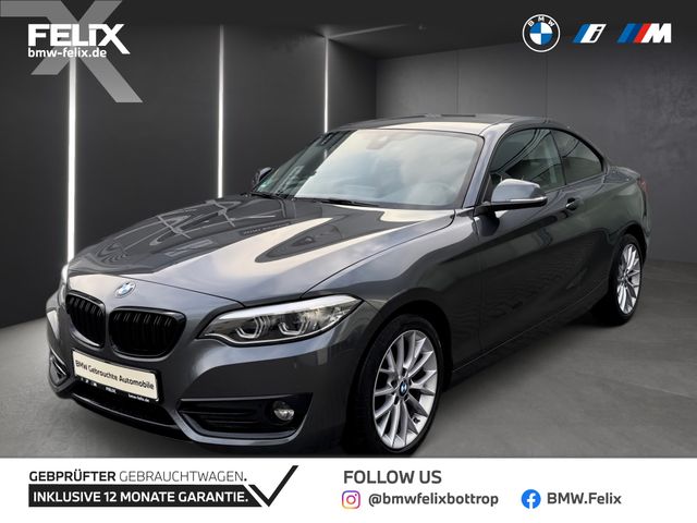 BMW 220d Coupé Sport Line+HARMAN/KARDON+AUTOMATIK+NA