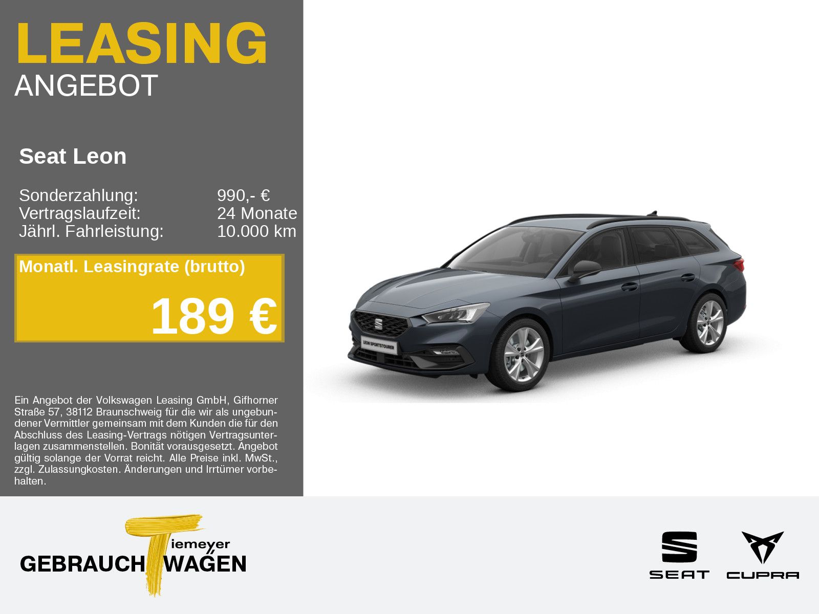 Seat Leon Sportstourer 2.0 TDI FR NAVI ACC SH PARKL K
