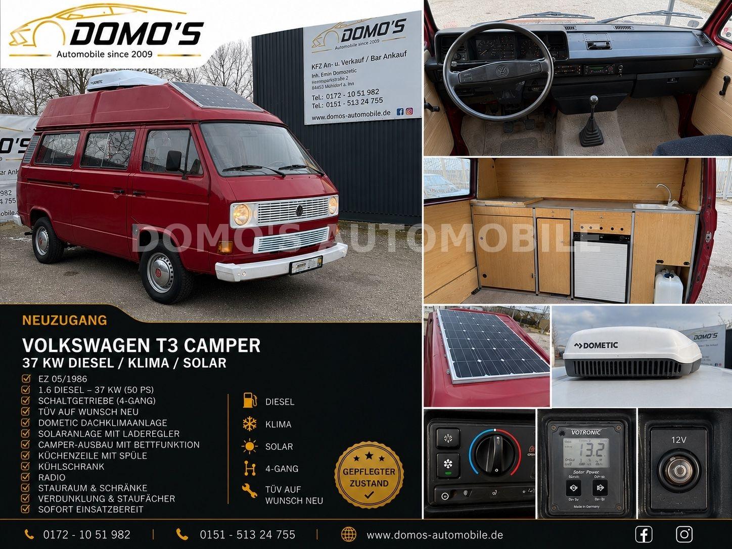Volkswagen T3 andere Camper Klima