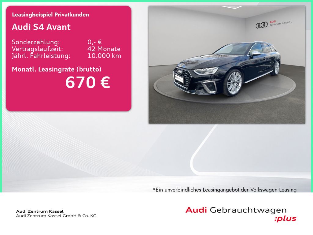 Audi S4 Avant 3.0 TDI quattro LED Navi PDC+ Alcantara