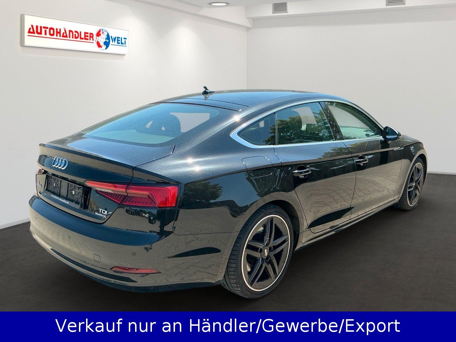 AUDI A5 SPORTBACK 3.0 TDI QUATTRO BVA LED  272 CH BVA - HAYON ÉLECTRIQUE - PACK SPORT - VOLANT EN CUIR